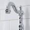 Kingston Brass Bridge Bathroom Faucet with Brass Pop-Up, Polished Chrome KS7971TX - alternate 3